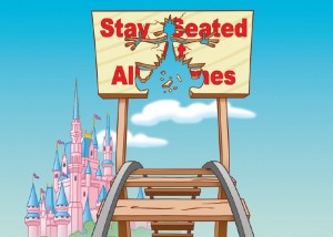 Tip 2 - Stay seated at all times